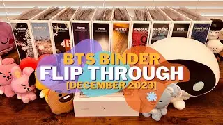 BTS Binder Collection Tour/Flip Through #2 | BTS Photocard Collection | December 2023
