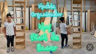 FACIL Y SENCILLO COMO HACER MUEBLE ORGANIZADOR #tutorial #facildehacer