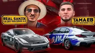 УЗБЕК vs ТАМАЕВ!! ГОНКА НА 1.000.000 ДОЛЛАРОВ!! GTR 2.500 СИЛ ПРОТИВ М5 CS 1.200 ЛС