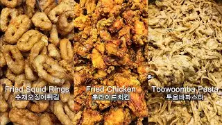 🥕ASMR MUKBANG🥕Crispy Fried Chicken, Rose Pasta, Fried Squid & Kimchi Korean Office Worker!Eating