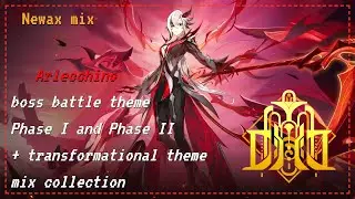 Arlecchino boss battle theme  I & II + transformational theme | MIX COLLECTION | Genshin Impact |