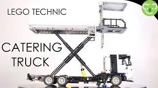 Airport Catering Truck - Pneumatic MOC Lego Technic