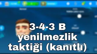 OSM 21/22  3-4-3 B yenilmezlik taktiği kanıtlı (altyazılı)