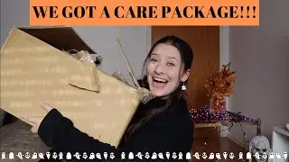 WE RECEIVED A CARE PACKAGE FROM THE STATES! 😍