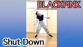 BLACKPINK - Shut Down  dance practice サビの部分を練習しました