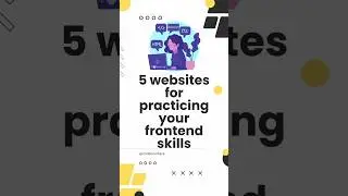 5 websites for practicing your frontend skills|codecrushers #trending#coding#likeshort #likeforlikes