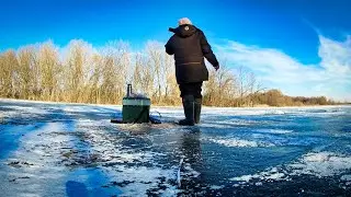 ❄️ЗИМНЯЯ РЫБАЛКА❄️ 🎣ОТЛИЧНЫЙ СОЛНЕЧНЫЙ ДЕНЬ🎣