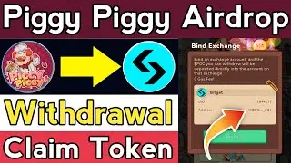 Piggy piggy listing date || Piggy piggy Withdraw || Piggy piggy airdrop || Tapswap listing date