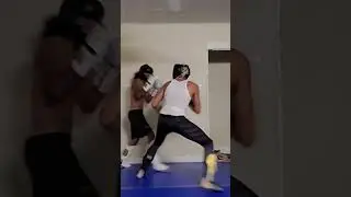 SigMma Mma Kickboxing Muay Thai Sparring Spinning Wheel Kick