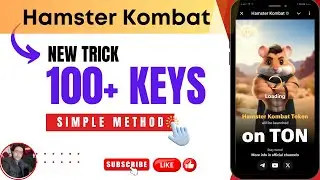 Hamster Kombat New Trick To Get Unlimited Keys without Playing Games | Hamster Kombat Tools