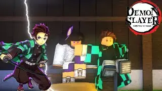 Becoming Tanjiro Kamado 🌞 In This Demon Slayer Game 🎭 |Roblox [Demon Fall]
