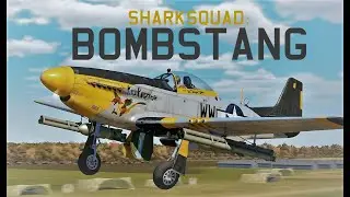 Bombstang | P-51D Mustang | Sharksquad | IL2 VR Multipalyer
