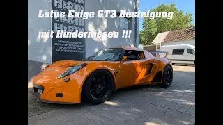 Lotus Exige GT3 Besteigung mit Hindernissen