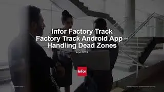 Factory Track App Dead Zones