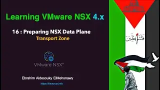 16 Preparing NSX Data Plane (Transport Zone)