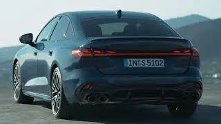 NEW 2025 Audi S5 Sedan | Exclusive Driving Scenes + Exterior Shots