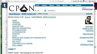 OAuth on Tumblr with Perl
