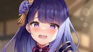 Don't Stare at Raiden Shogun's Booba Too much  - Genshin Impact meme(原神)