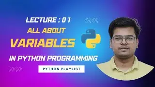 Python 🐍 Tutorial Lec 1: Intro to Variables in Python Programming | Python Playlist | Analyst Uday