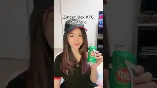 Isi Zinger Box KFC Australia #whvaustralia #kfc #kfcaustralia #whvindonesia