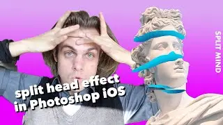 Split Head Effect in Photoshop iOS