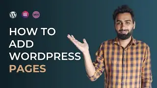 How to add Pages in WordPress in Urdu & Hindi - WP #07