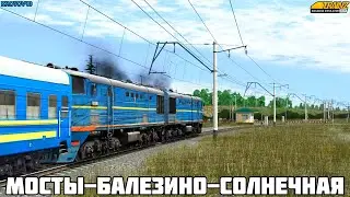 Trainz19. Карта Мосты-Балезино-Солнечная V0.02. ЧС200