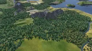 Civilization VI meme. Спавн на лесах