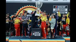 Joey Logano won the Phoenix race and the Championship