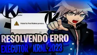 Como Resolver failed to find Roblox process krnl-injector do Roblox! l 2023 atualizado TRIGON/KRNL