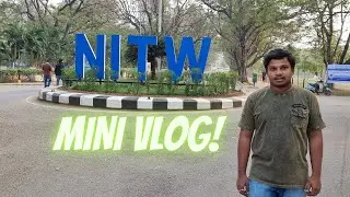 NIT Warangal Mini Vlog | | JEE MAINS || GATE