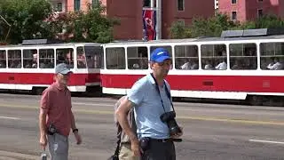 Tram in Pyongyang / North Korea
