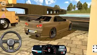 NISSAN SKYLINE GTR - WASHINGTON DC LEVEL 4 - DRIVING SCHOOL SIMULATOR - GAMEPLAY