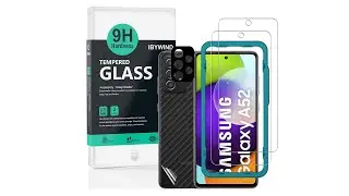 Samsung  A52 5G/4G / A52S 5G Tempered glass ibywind Protector With Easy Install Kit