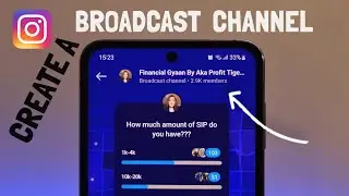 How to Create an Instagram Broadcast Channel? Option Not Showing?