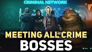 Meeting All 4 Cartel Bosses In Star Wars Outlaws (Jabba, Qi'Ra, Gorak, Queen Ashiga)