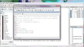 SciNote to Command Window in Scilab