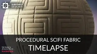 Substance Designer - Scifi Fabric