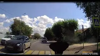 Гнида на встречке. Чаплина.
