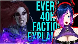 Makari fascinated by - Every single Warhammer 40k (WH40k) Faction Explained | Part 2 - Makari reacts