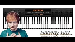 Virtual Piano - Galway girl