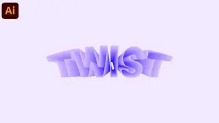 Hollow Text Effect Tutorial On Illustrator | Easy Beginner Tutorial