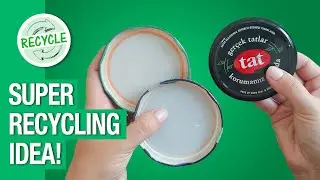 Don't Throw Your Jar Lids Away! Great Recycling Idea! ♻️