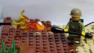 LEGO  FLAMETHROWER  TEST