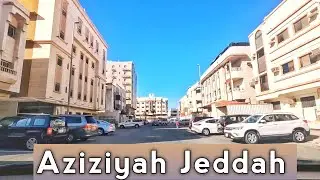 Aziziyah Jeddah Saudi Arabia ! Driving Downtown @Lifevlogska