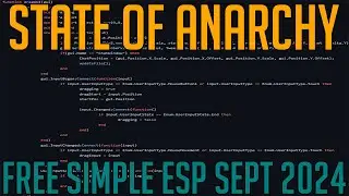 STATE OF ANARCHY SIMPLE ESP SCRIPT SEPT 2024 - DISPLAY A RED BOX ABOVE PLAYERS HEADS