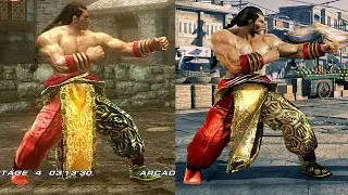 Tekken -  Feng Wei 10 Hit Combo Evolution Gameplay (1080p 60FPS) 2022