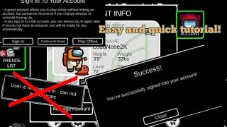 How to Sign In in Among us 2023! | Fast and easy tutorial!