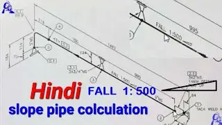 pipe slope calculation formula/pipe fittings material symbols