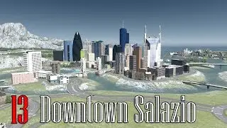 Cities Skylines: S2-E13 ~Placing Skyscrapers in Downtown Salazio